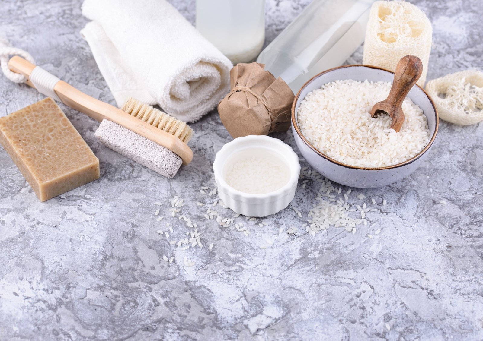 Rice Water Facial